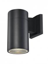  LED-50021 BZ - Compact Collection, Tubular/Cylindrical, Outdoor Metal Wall Sconce Light